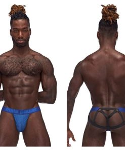 Sexagon Strappy Ring Jock – Large/x-Large – Royal