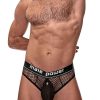 Cock Pit Net Cock Ring Thong – S/ M – Black