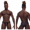 Landing Strip Bikini Brief – Large – Black