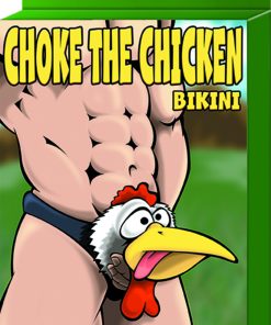 Choke the Chicken Bikini – One Size – Black