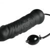 Leviathan Giant Silicone Inflatable Dildo – Black