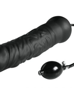 Leviathan Giant Silicone Inflatable Dildo – Black