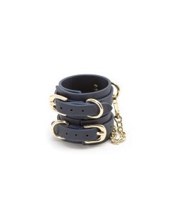 Bondage Couture – Wrist Cuff – Blue