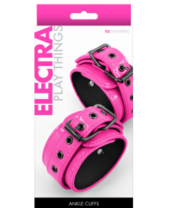 Electra Play Things – Ankle Cuffs – Pink