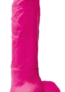 Colours Pleasures – 8 Inch Dildo – Pink