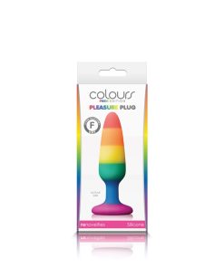 Colours – Pride Edition – Pleasure Plug – Small – Rainbow