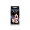 Rear Assets – Rose Gold Heart – Medium – Clear