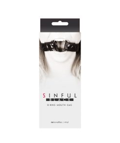 Sinful – O-Ring Mouth Gag – Black