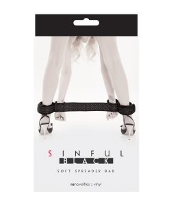 Sinful – Soft Spreader Bar – Black