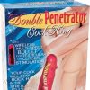 Double Penetrator Cock Ring – Red