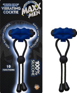 Maxx Men Blue Lips Vibrating Cocktie – Blue