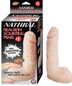 Natural Realskin Squirting Penis #1 – Flesh