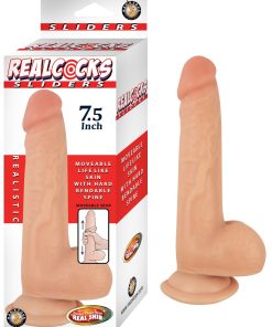 Realcocks Sliders – 7.5 Inch – Flesh