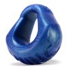 Hung Padded Cockring Oxballs – Blue Balls