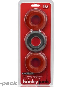 Huj3 C-Ring 3-Pack – Cherry / Ice