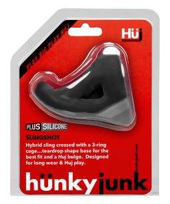 Hunkyjunk Slingshot 3 Ring Teardrop – Tar