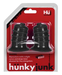 Hunkyjunk Elong Nipsuckers – Black