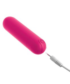 Omg! Bullets Play Rechargeable Vibrating Bullet – Fuschia