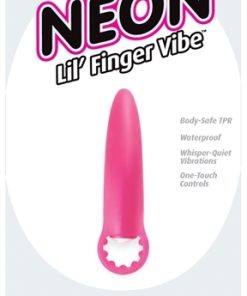 Neon Lil Finger Vibe – Pink