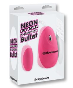 Neon Luv Touch 5 Function Bullet – Pink