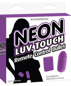 Neon Luv Touch Remote Control Bullet – Purpl;E