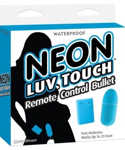 Neon Luv Touch Remote Control Bullet – Blue