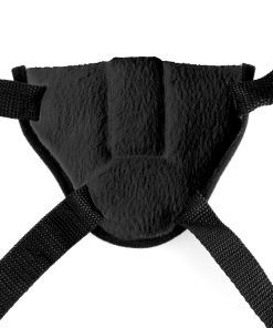 Fetish Fantasy Series Vibrating Plush Harness – Black