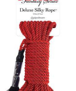 Fetish Fantasy Series Deluxe Silky Rope – Red