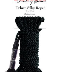 Fetish Fantasy Series Deluxe Silky Rope – Black