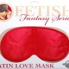 Fetish Fantasy Series Satin Love Mask – Red