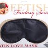 Fetish Fantasy Series Satin Love Mask – Black