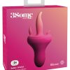 Threesome Holey Trinity Triple Tongue Vibrator –  Pink