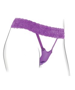 Fantasy for Her Ultimate G-Spot Butterfly Strap-on – Purple