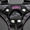 Dillio Pink – 6 Inch Strap-on Suspender Harness  Set