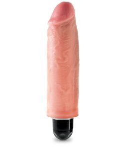 King Cock 6 Inch Vibrating Stiffy – Light