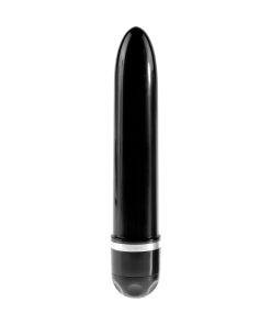 King Cock 7 Inch Vibrating Stiffy – Brown