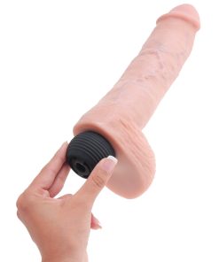 King Cock 8 Inch Squirting Cock With Balls – Light