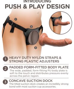 King Cock Elite Comfy Body Dock Strap-on Harness