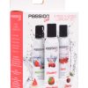 Passion Licks 3 Piece Flavored Lube Set