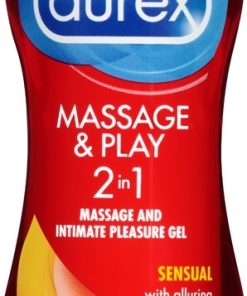 Durex Massage & Play 2 in 1 Sensual Ylang Ylang – 6.76 Fl. Oz. / 200 ml