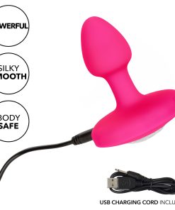 Cheeky Gems – Small Rechargeable Vibrating Probe – Vibrating Probe – Pink