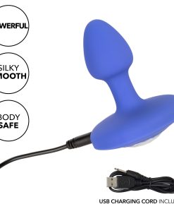 Cheeky Gems – Small Rechargeable Vibrating Probe – Vibrating Probe – Blue