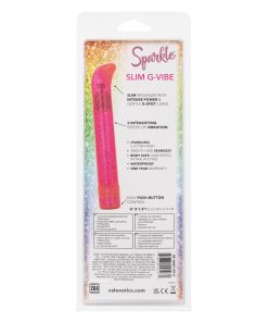 Sparkle Slim G-Vibe – Pink