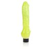 Glow-in-the-Dark Jelly Penis Vibe 7 Inches – Green