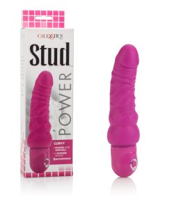 Waterproof Power Stud Curvy Dong – Pink