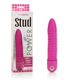 Waterproof Power Stud Ribbed Vibe – Pink