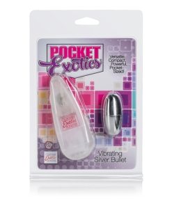 Pocket Exotics Vibrating Silver Bullet