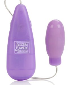 Silicone Slims Vibrating Smooth Bullet – Purple