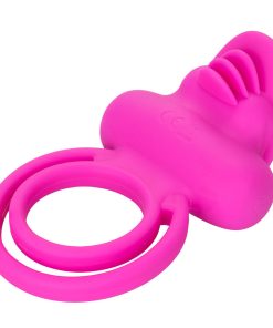 Silicone Rechargeable Dual Clit Flicker Enhancer