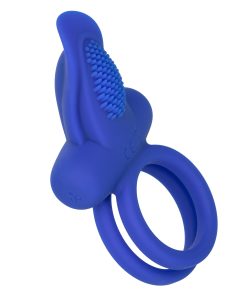 Silicone Rechargeable Dual Pleaser Enhancer